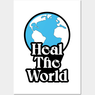 Heal The World Posters and Art